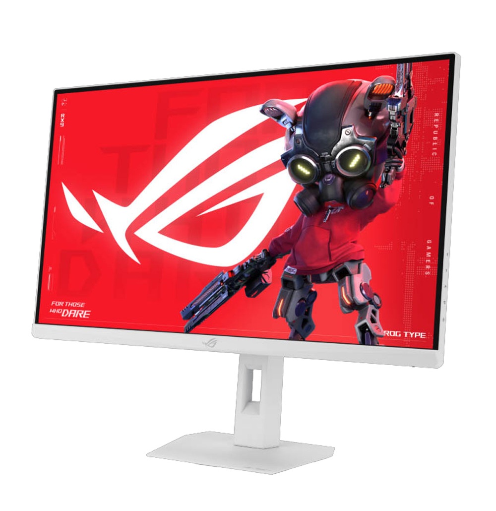 ASUS Monitor ROG Strix Gaming 27" 2K QHD 255Hz IPS 0.3ms Gaming-AI ELMB SYNC DP HDMI USB-C Full Ergonomic XG27ACMES-W White - Image 2
