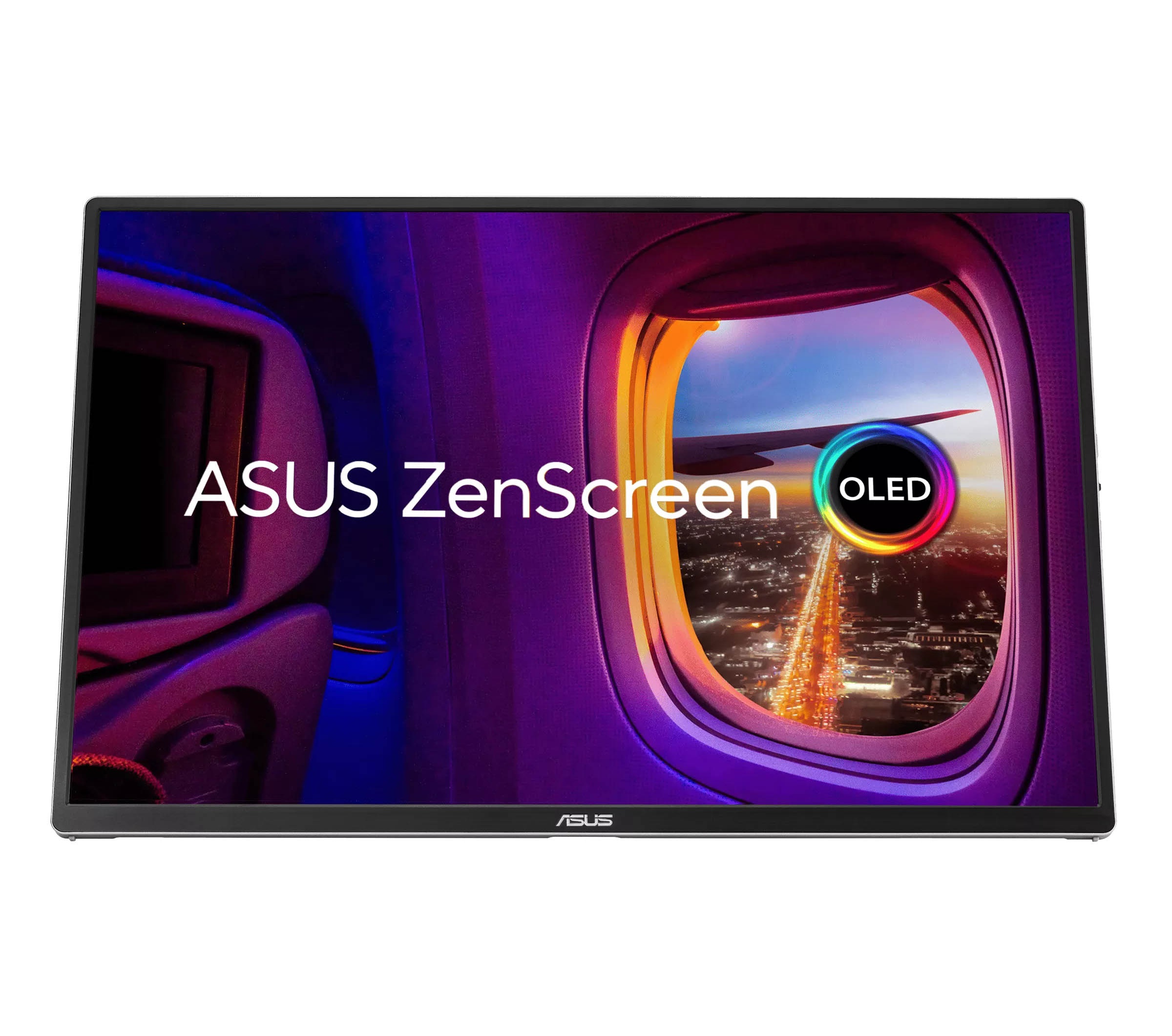 ASUS Monitor Portable ZenScreen 16" WUXGA OLED 1ms Power Pass-Through Auto-Rotate HDMI Dual USB-C Power MQ16FC - Image 2