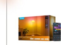 Govee Lamp Floor Smart RGBICWW LuminBlend+ Halo Lighting (Smart Lantern)