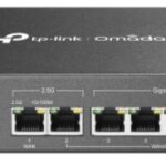 TP-LINK ROUTER OMADA MULTI-GIGABIT VPN, 1 X WAN PORTS, 1 X LAN PORTS, 4 X GIGABIT WAN/LAN PORTS, 1 X GIGABIT SFP WAN/LAN PORT, 1 X USB 2.0, OMADA APP, DPD, PFS, RESET BUTTON, BLACK
