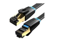 Vention NETWORK Cable CAT8 SFTP Flat 2.0m Black IKCBH
