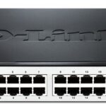 DLINK SWITCH 24PORT GIGABIT LAN PORTS, UNMANAGED, PLUG & PLAY, AUTO MDI/MDIX, GREEN TECHNOLOGY, METAL CASE, FANLESS, DESKTOP / RACKMOUNT