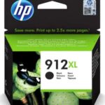 HP INK CARTRIDGE BLACK HIGH YIELD, HP 912XL, FOR PRINTERS OFFICEJET PRO 8013, 8023, 8012e, 8022e - 825 PAGES