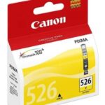 CANON INK CARTRIDGE CLI-526 YELLOW FOR IP 4850, 4950, MG5150, MG5250, MG6150, MG8150, MX885, MG6250, MX715