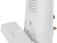 Mercury DB300 Wireless DoorBell Plug-in & Plug-Through 350.300UK