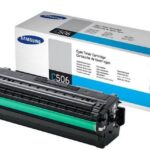 HP SAMSUNG TONER CYAN, CLT-C506L, FOR PRINTERS CLP-680ND, CLX-6260 SERIES - 3.500 PAGES