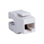 DLINK KEYSTONE JACK CAT6 UTP, PUNCH DOWN, WHITE COLOR