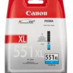 CANON INK CARTRIDGE CLI-551XL CYAN FOR IP7250, MG6350, MG5450, MX925, MG7150, MG5550, MG7550, IX6850, MG5650