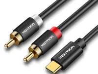 Vention AUDIO CONVERTER USB-C to 2RCA Male Cable 1.5m BGDBG