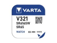 Varta Silver Oxide Coin Cell Battery 321 SR65 SR616SW (Low Drain)