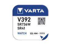 Varta Silver Oxide Coin Cell Battery 392 SR41 SR41W (High Drain)
