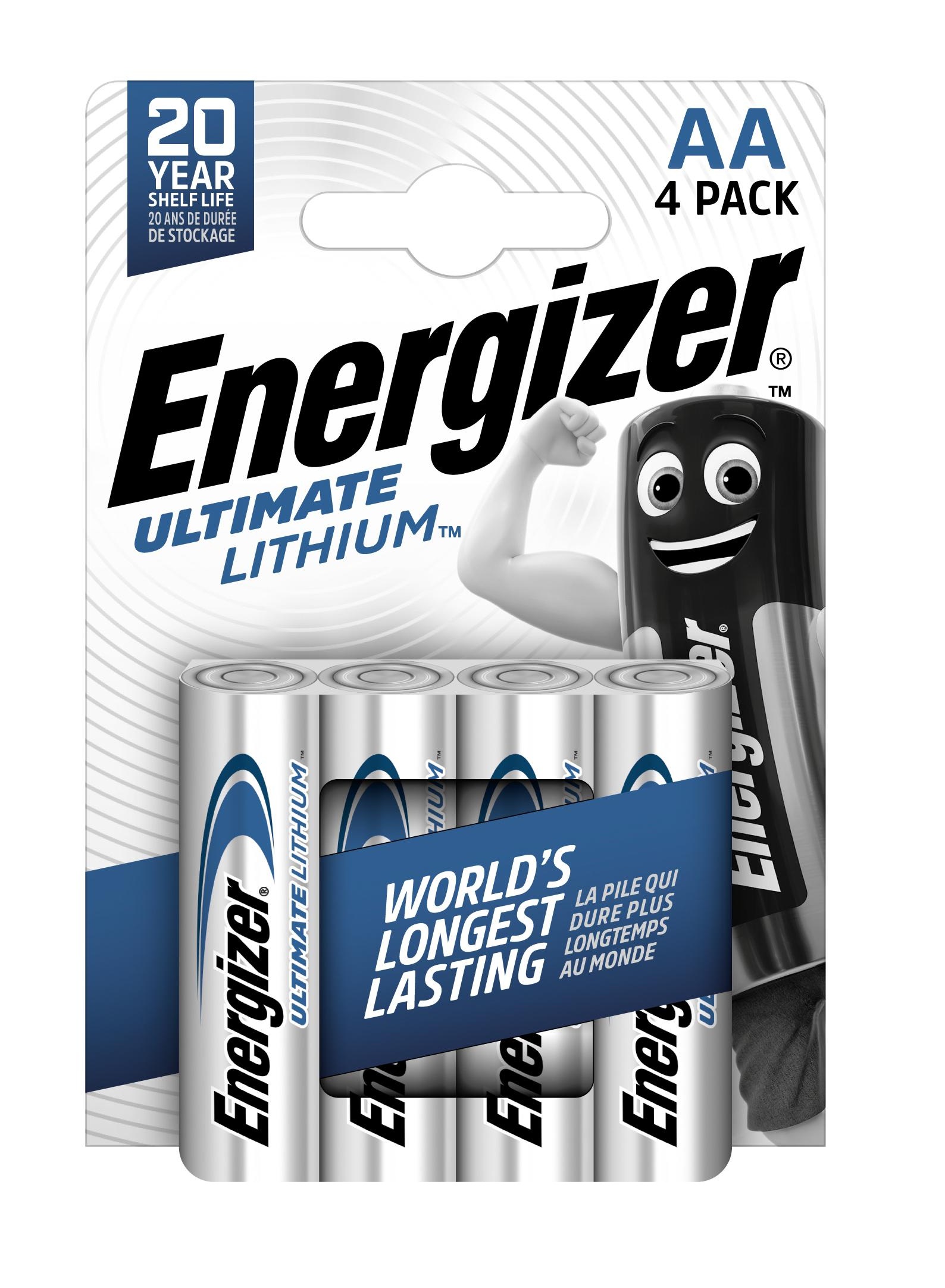 Energizer Batteries Lithium AA (4pcs) Ultimate Lithium