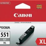 CANON INK CARTRIDGE CLI-551XL GREY FOR MG6350, MG7150, MG7550