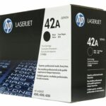 HP TONER BLACK, HP 42A, FOR PRINTERS MONOCHROME LASERJET 4250, 4350 - 10.000 PAGES
