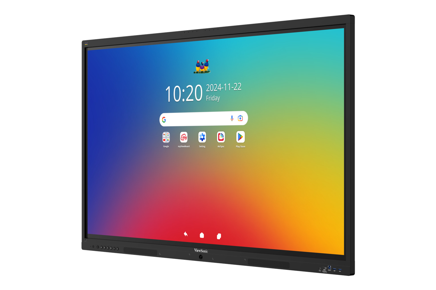 Viewsonic Viewboard Interactive Display Whiteboard 55" 4K Android EDLA 64-Point Touch 2.1 Speakers 8 Mic Array IFP5541-1-1C - Image 3