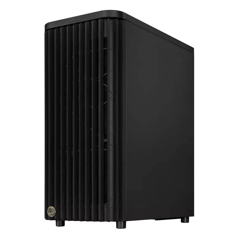 ASUS PC Case ProArt ATX Ash Wood Front Panel Tempered Glass Side Panel 3x Pre-Installed Fans Type-C PA401 Wood Edition Black TG - Image 3