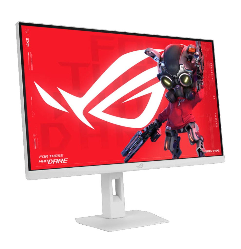 ASUS Monitor ROG Strix Gaming 27" 2K QHD 255Hz IPS 0.3ms Gaming-AI ELMB SYNC DP HDMI USB-C Full Ergonomic XG27ACMES-W White - Image 3