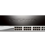 DLINK SWITCH 24PORT PoE+ WEB SMART GIGABIT LAN PORTS, 4x GIGABIT SFP PORTS, PoE BUDGET 193W, MANAGED L2, VLAN, AUTO MDI/MDIX, 3x SMART FANS, 19'' RACKMOUNT, 1U, METAL CASE, 5YW
