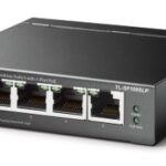 TP-LINK SWITCH 5PORTS 10/100 LAN PORTS, 4 X PoE+, 41W, UNMANAGED, DESKTOP