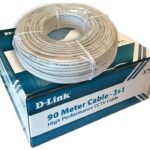 DLINK CABLE CCTV, COAXIAL COPPER CABLE RG59 + 3 X POWER, 90 METERS ROLL