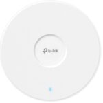 TP-LINK ACCESS POINT BE9300, WIRELESS INDOOR PoE, 1X 10G PORT, WI-FI 7, INTERNAL ANTENNAS 2.4 GHz: 2× 4 dBi, 5 GHz: 2× 5 dBi, 6 GHz: 2× 5 dBi MU-MIMO, SEAMLESS ROAMING, AIRTIME FAIRNESS, OMADA APP, CEILING OR WALLMOUNT