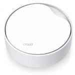 TP-LINK WIRELESS WHOLE HOME MESH KIT AX3000, DUAL BAND, WITH SPEEDS UP TO 5.0GBPS, 1 x GIGABIT PORTS, 4 X DUAL BAND ANTENNAS, 2X2 MU-MIMO, QOS, OFDMA, PARENTAL CONTROL, ROUTER/AP MODE, WPA/WPA2/WPA3, WHITE, PACK OF 1 UNIT