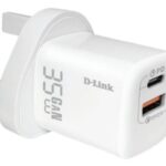 DLINK AC/DC ADAPTOR USB + USB-C GaN GEN 3 35W
