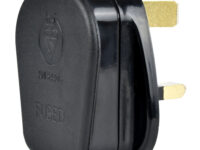 Mercury POWER Mains Plug UK 13A Fuse Black 429.802UK