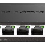 DLINK SWITCH 5PORT GIGABIT LAN PORTS, UNMANAGED, PLUG & PLAY, METAL CASE, DESKTOP