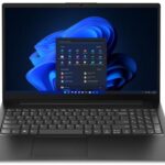 LENOVO NOTEBOOK V15 G4 AMN, AMD RYZEN 5 7520U, 2.8-4.3GHz/4MB, 4 CORES, 16GB, 512GB SSD M.2 2242 PCIe, AMD RADEON 610M GRAPHICS, 15.6' FHD, TN, ANTIGLARE, LAN, WIFI, BT, HDMI, USB, USB-C, DOS, 3YW, BUSINESS BLACK