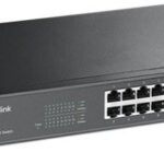 TP-LINK SWITCH 16PORTS GIGABIT LAN PORTS, UNMANAGED, FANLESS, RACKMOUNT/DESKTOP, UK PLUG