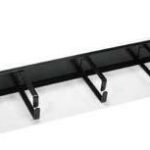 DLINK FACEPLATE 19'' 1U, METAL WITH RINGS FOR CABLE MANAGEMENT