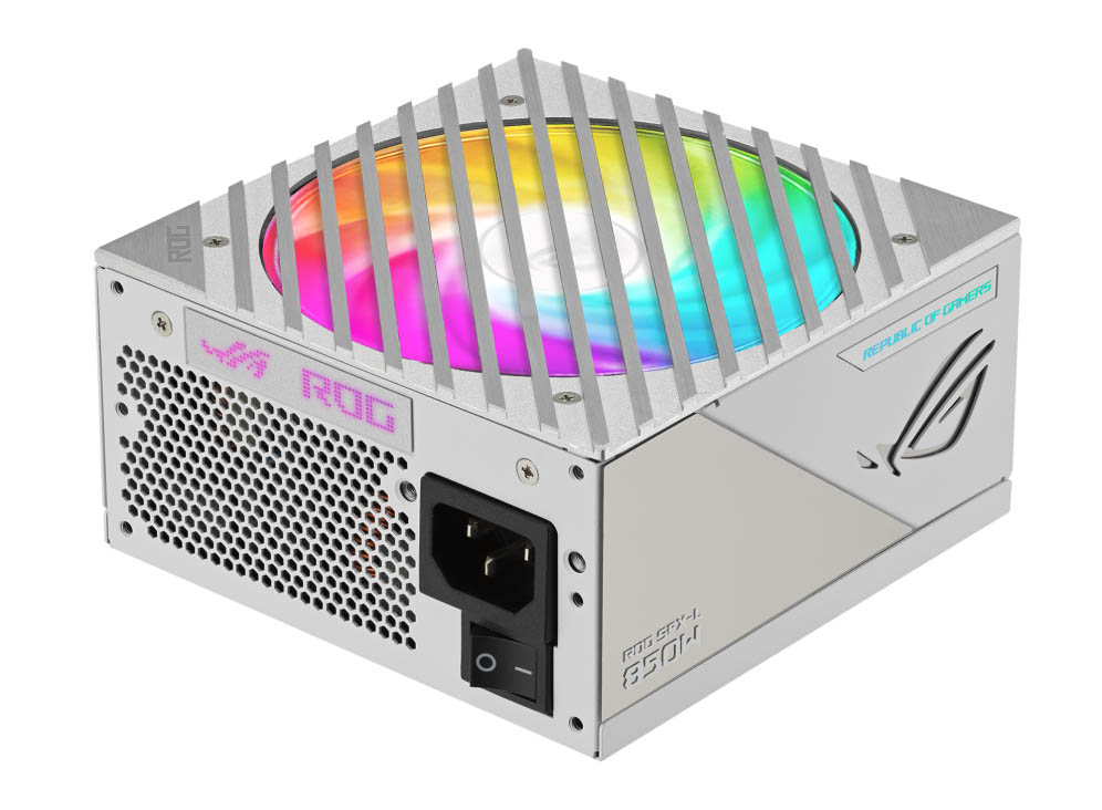 ASUS Power Supply ROG LOKI 80 PLUS Platinum Fully Modular ATX 3.0 PCIe 5.0 SFX-L 850W Platinum White Edition - Image 4