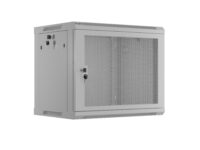 Lanberg Wall Rack 19'' with Perforated Door 4U 45cm Grey FLAT PACKED