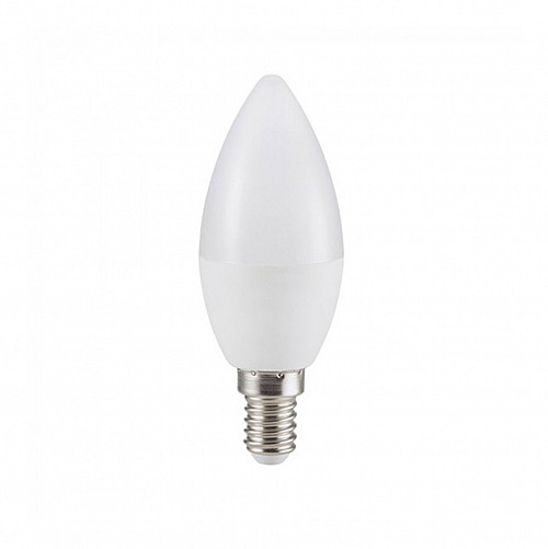 V-TAC LED Bulb E14 Candle 4.5W CW 6500K 21173