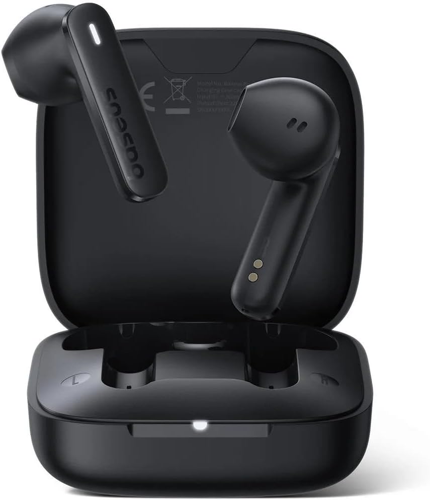 Baseus Headphones In Ear TWS Plastic Bowie E16 Black