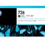 HP INK CARTRIDGE MATTE BLACK, HP 728, 300ML, FOR DESIGNJETS T730, T830 SERIES