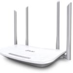TP-LINK ROUTER WIRELESS AC1200 DUAL BAND, 4 X 10/100 LAN PORTS, 1 X 10/100 WAN PORT, 4 X EXTERNAL ANTENNAS, 2 X MU-MIMO, QOS, PARENTAL CONTROL, WPS/ WIFI/ RESET/ ON/OFF BUTTON, RANGE EXTENDER/ROUTER/AP MODE, WPA/WPA2/WPA3, WHITE