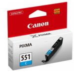 CANON INK CARTRIDGE CLI-551 CYAN FOR IP7250, MG6350, MG5450, MX925, MG7150, MG5550, MG7550, IX6850, MG5650