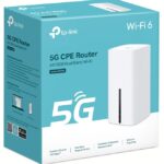 TP-LINK ROUTER WIRELESS AX1800 DUAL BAND, 5G, 2 X GIGABIT LAN PORTS, 1 X GIGABIT WLAN PORT, 1X NANO SIM CARD, 4 X EXTERNAL ANTENNAS, WPS/ WIFI/ RESET/ ON/OFF BUTTON, WPA/WPA2/WPA3, BLACK