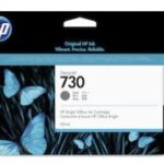 HP INK CARTRIDGE GRAY, HP 730, 130ML, FOR DESIGNJETS T1600, T1700, T2600 SERIES