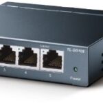 TP-LINK SWITCH 5PORTS GIGABIT LAN PORTS, UNMANAGED, METAL, DESKTOP, UK PLUG