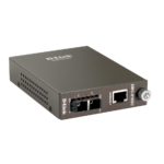 DLINK MEDIA CONVERTER 1000BASE-T UTP to 1000BASE-LX SM SC GIGABIT FIBER MANAGED MC, UP TO 10KM