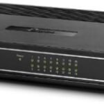 TP-LINK SWITCH 16PORTS 10/100 LAN PORTS, UNMANAGED, FANLESS, DESKTOP, PLASTIC CASE, UK PLUG