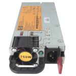 HPE POWER SUPPLY 750W, HOT PLUG, 12V, FOR ML150, ML350, DL380 G6 REMANUFACTURED