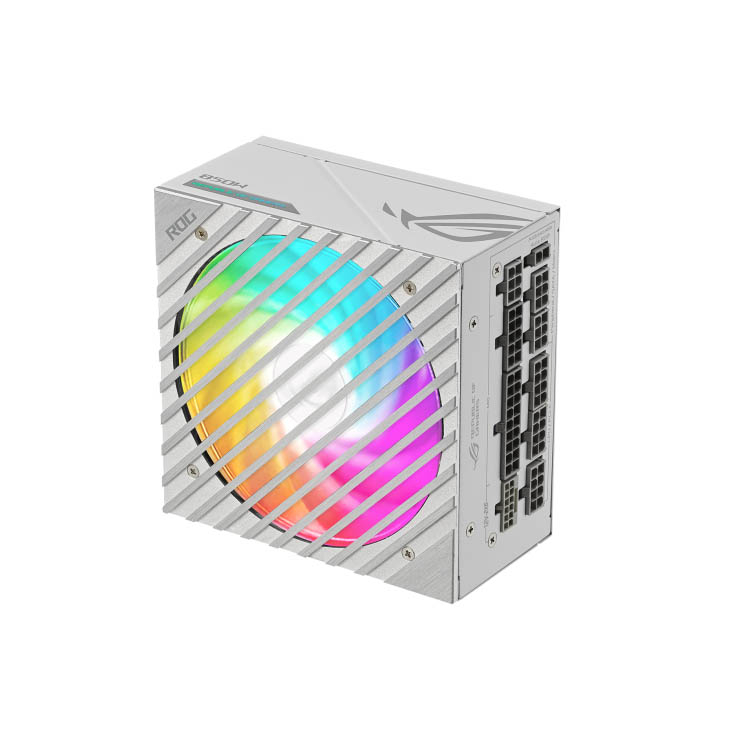 ASUS Power Supply ROG LOKI 80 PLUS Platinum Fully Modular ATX 3.0 PCIe 5.0 SFX-L 850W Platinum White Edition - Image 5