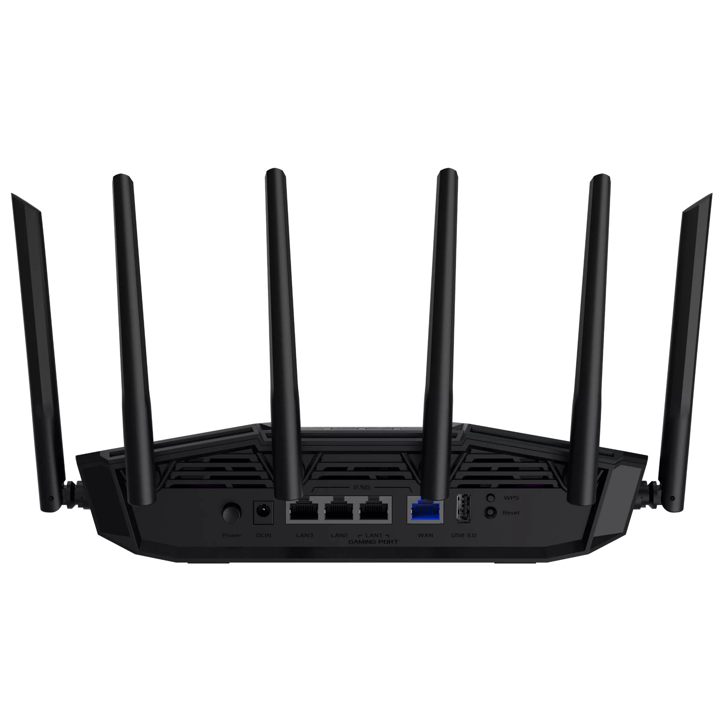 ASUS Router Wi-Fi 7 BE9400 Tri Band Quad 2.5GbE MLO VPN AiProtection TUF Gaming TUF-BE9400 - Image 5