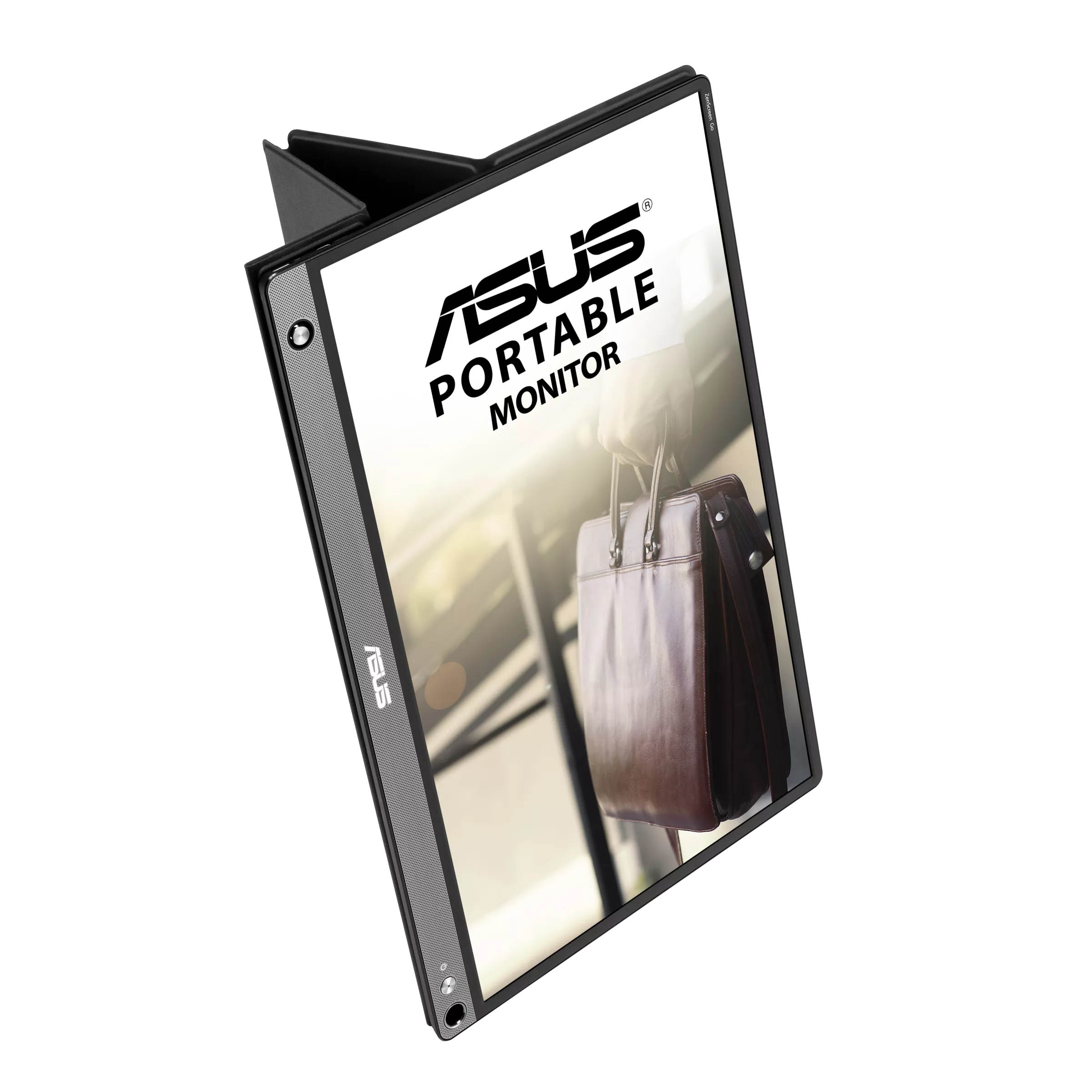 ASUS Monitor Portable ZenScreen GO 15.6" FHD IPS Built-in Battery Foldable Smart Case HDMI USB-C Speakers MB16AHP - Image 5