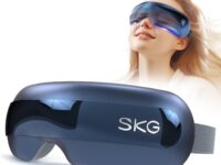 SKG Eye Massager Airbag-Hot Compress-Music & Visible Window E3 Pro