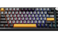 Machenike K600-B82W Gasket Wireless / BT Gaming Mechanical Keyboard Brown Switches
